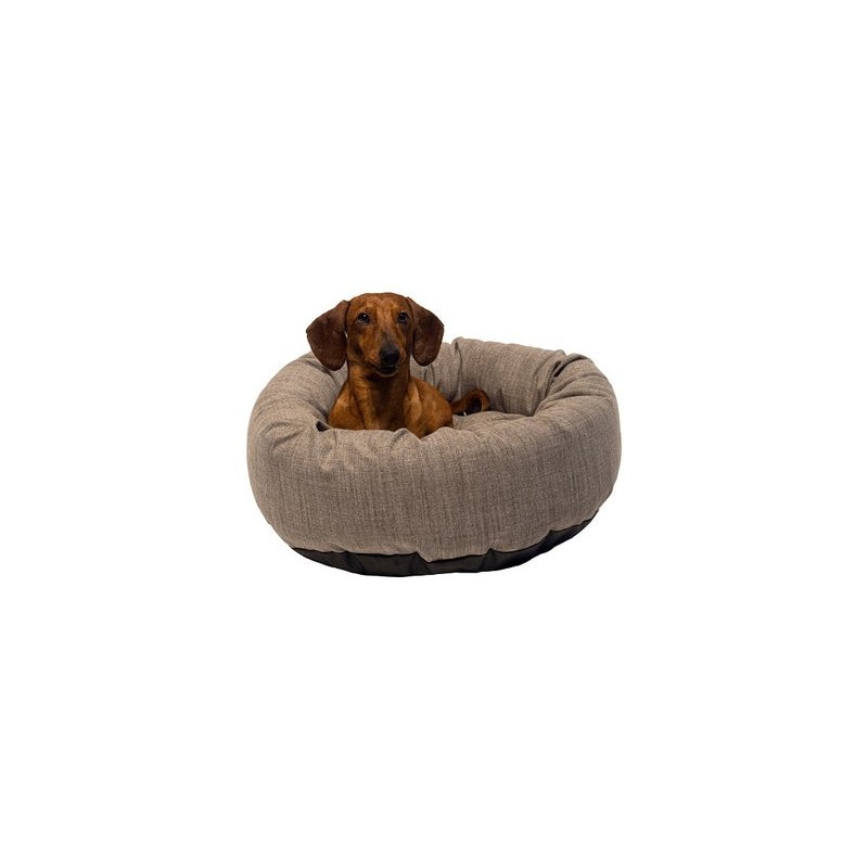 Danish Design Allsorts Aberdeen Grey Donut Bed for Dogs