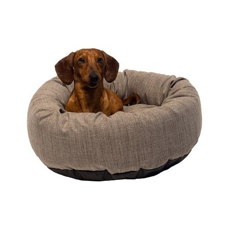Danish Design Allsorts Aberdeen Grey Donut Bed for Dogs