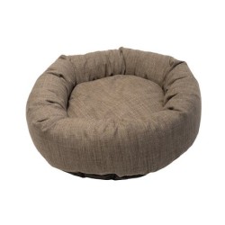 Danish Design Allsorts Aberdeen Grey Donut Bed for Dogs