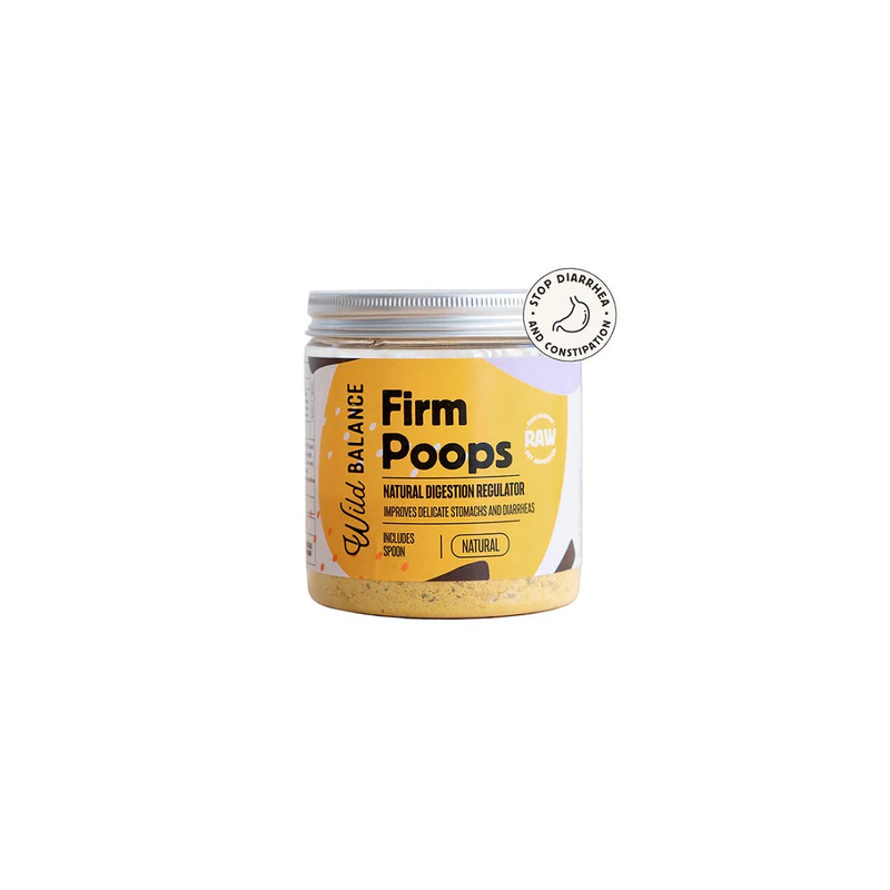 Wild Balance Firm Poops Supplement for Dogs & Cats 100g