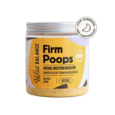 Wild Balance Firm Poops Supplement for Dogs & Cats 100g